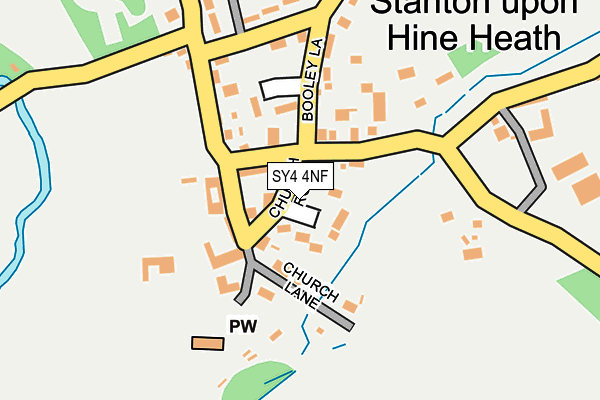 SY4 4NF map - OS OpenMap – Local (Ordnance Survey)