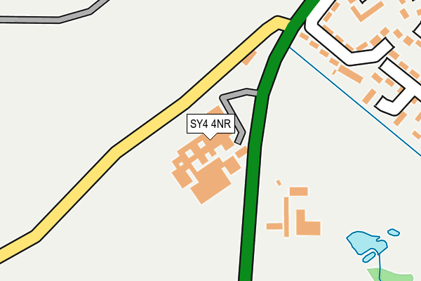 SY4 4NR map - OS OpenMap – Local (Ordnance Survey)