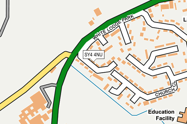 SY4 4NU map - OS OpenMap – Local (Ordnance Survey)