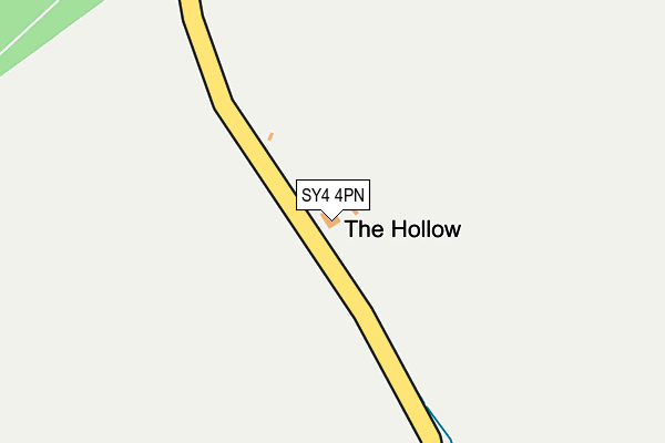SY4 4PN map - OS OpenMap – Local (Ordnance Survey)