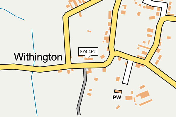 SY4 4PU map - OS OpenMap – Local (Ordnance Survey)