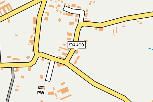 SY4 4QD map - OS OpenMap – Local (Ordnance Survey)