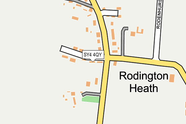 SY4 4QY map - OS OpenMap – Local (Ordnance Survey)