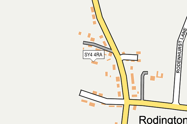 SY4 4RA map - OS OpenMap – Local (Ordnance Survey)