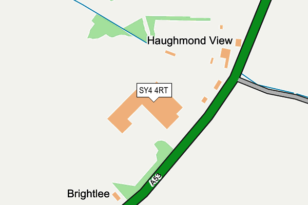 SY4 4RT map - OS OpenMap – Local (Ordnance Survey)