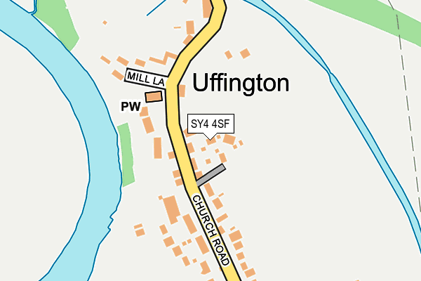 SY4 4SF map - OS OpenMap – Local (Ordnance Survey)