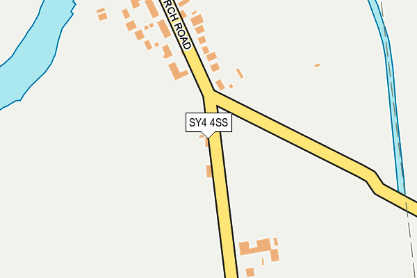 SY4 4SS map - OS OpenMap – Local (Ordnance Survey)