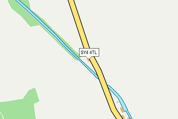 SY4 4TL map - OS OpenMap – Local (Ordnance Survey)