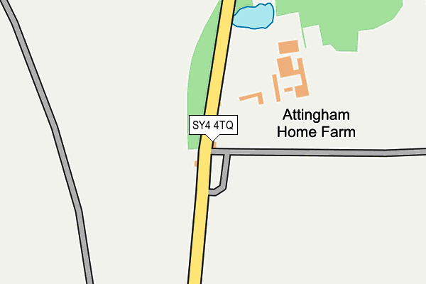 SY4 4TQ map - OS OpenMap – Local (Ordnance Survey)