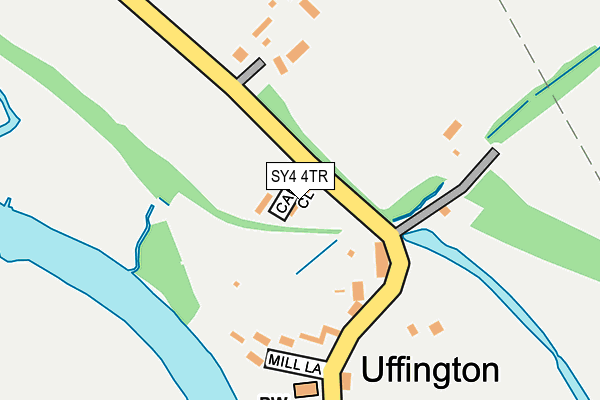 SY4 4TR map - OS OpenMap – Local (Ordnance Survey)