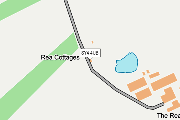 SY4 4UB map - OS OpenMap – Local (Ordnance Survey)