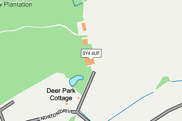 SY4 4UF map - OS OpenMap – Local (Ordnance Survey)