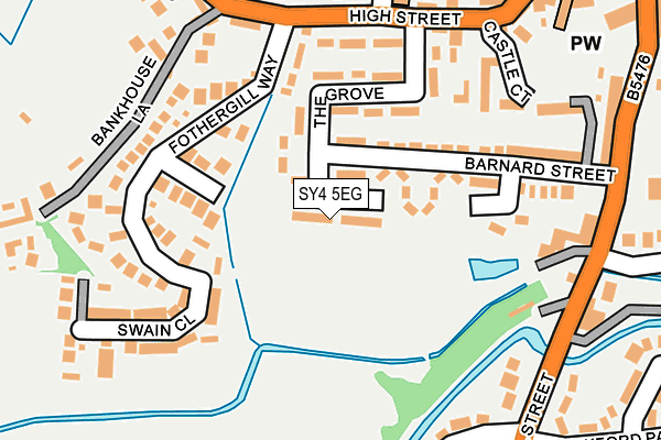 SY4 5EG map - OS OpenMap – Local (Ordnance Survey)