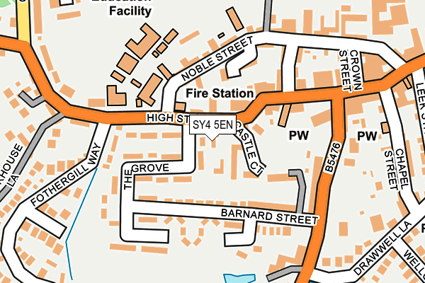 SY4 5EN map - OS OpenMap – Local (Ordnance Survey)