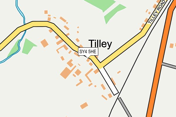 SY4 5HE map - OS OpenMap – Local (Ordnance Survey)