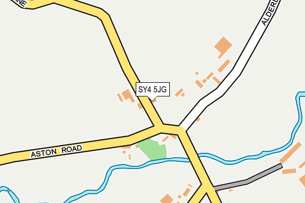 SY4 5JG map - OS OpenMap – Local (Ordnance Survey)