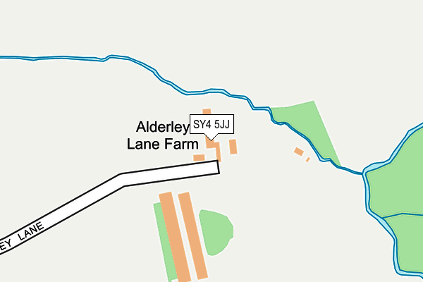 SY4 5JJ map - OS OpenMap – Local (Ordnance Survey)