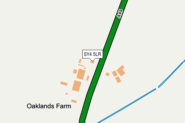 SY4 5LR map - OS OpenMap – Local (Ordnance Survey)