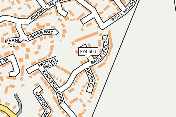SY4 5LU map - OS OpenMap – Local (Ordnance Survey)