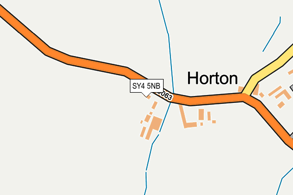 SY4 5NB map - OS OpenMap – Local (Ordnance Survey)