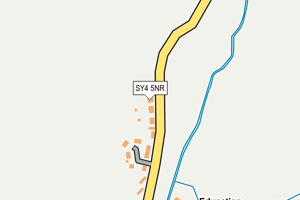 SY4 5NR map - OS OpenMap – Local (Ordnance Survey)