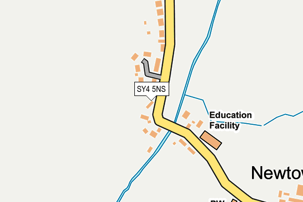 SY4 5NS map - OS OpenMap – Local (Ordnance Survey)