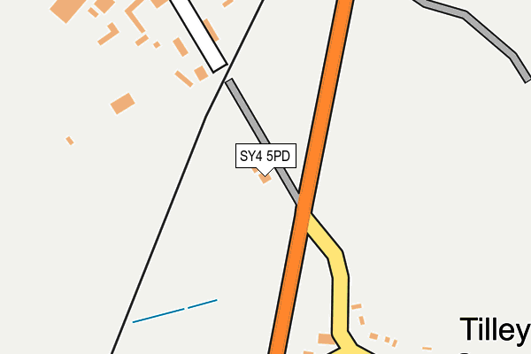 SY4 5PD map - OS OpenMap – Local (Ordnance Survey)