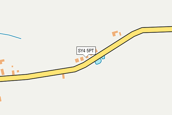 SY4 5PT map - OS OpenMap – Local (Ordnance Survey)