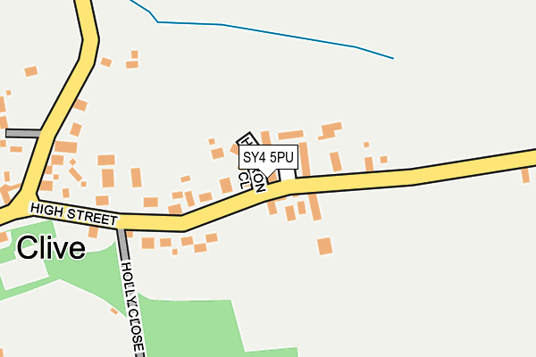 SY4 5PU map - OS OpenMap – Local (Ordnance Survey)