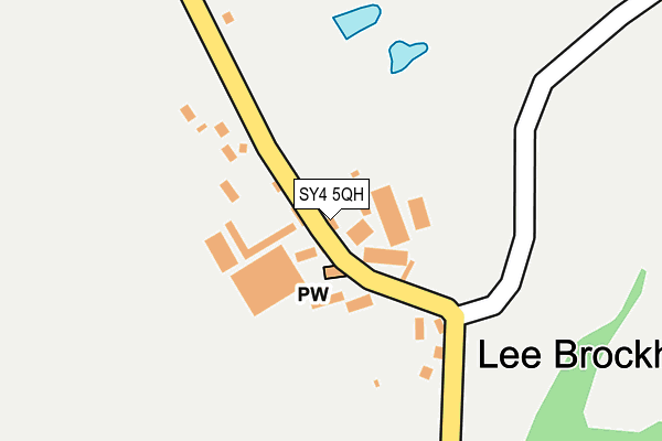 SY4 5QH map - OS OpenMap – Local (Ordnance Survey)