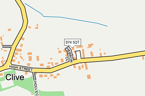 SY4 5QT map - OS OpenMap – Local (Ordnance Survey)