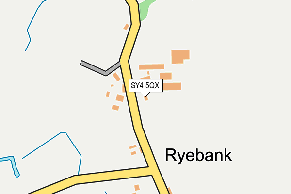 SY4 5QX map - OS OpenMap – Local (Ordnance Survey)