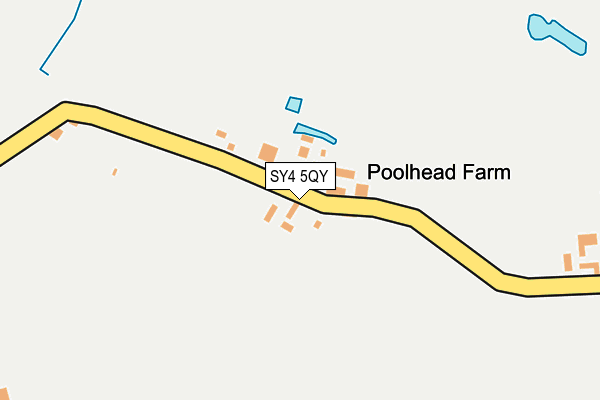 SY4 5QY map - OS OpenMap – Local (Ordnance Survey)