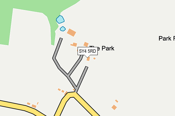 SY4 5RD map - OS OpenMap – Local (Ordnance Survey)