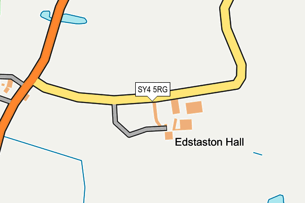 SY4 5RG map - OS OpenMap – Local (Ordnance Survey)