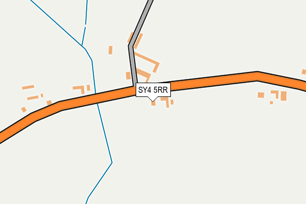 SY4 5RR map - OS OpenMap – Local (Ordnance Survey)