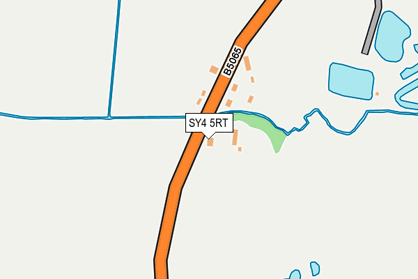 SY4 5RT map - OS OpenMap – Local (Ordnance Survey)