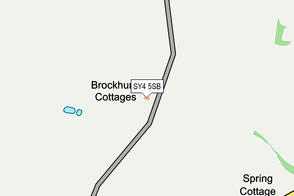 SY4 5SB map - OS OpenMap – Local (Ordnance Survey)