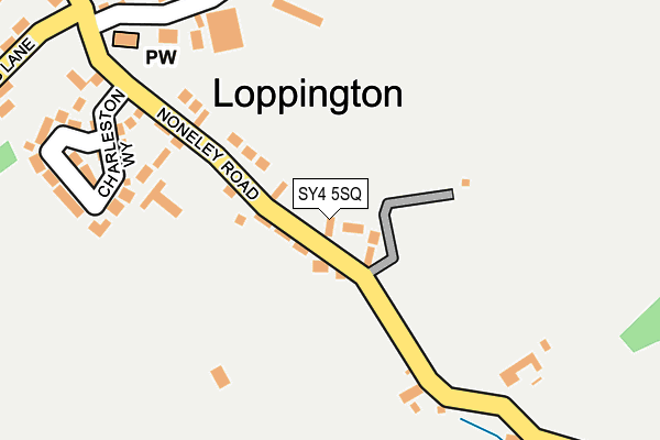 SY4 5SQ map - OS OpenMap – Local (Ordnance Survey)