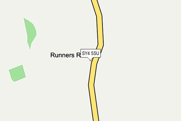 SY4 5SU map - OS OpenMap – Local (Ordnance Survey)