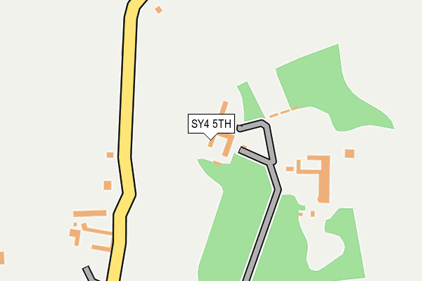 SY4 5TH map - OS OpenMap – Local (Ordnance Survey)