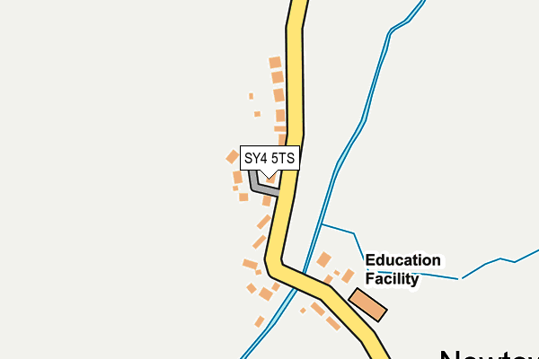 SY4 5TS map - OS OpenMap – Local (Ordnance Survey)