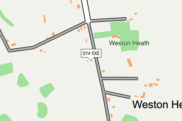 SY4 5XE map - OS OpenMap – Local (Ordnance Survey)