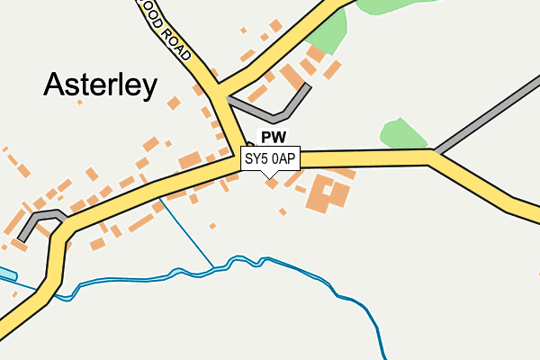 SY5 0AP map - OS OpenMap – Local (Ordnance Survey)