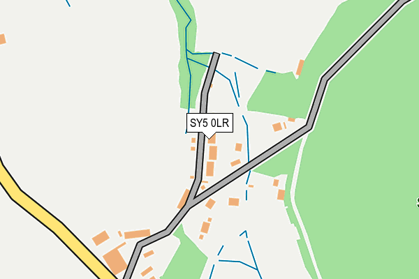 SY5 0LR map - OS OpenMap – Local (Ordnance Survey)