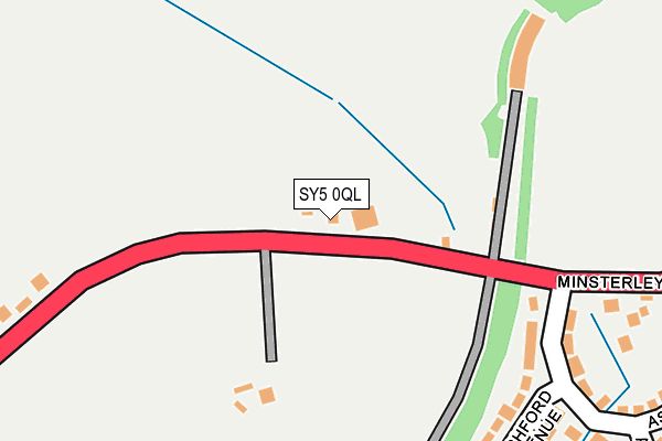 SY5 0QL map - OS OpenMap – Local (Ordnance Survey)