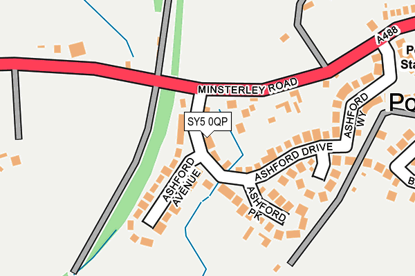 SY5 0QP map - OS OpenMap – Local (Ordnance Survey)