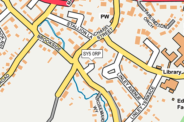 SY5 0RP map - OS OpenMap – Local (Ordnance Survey)