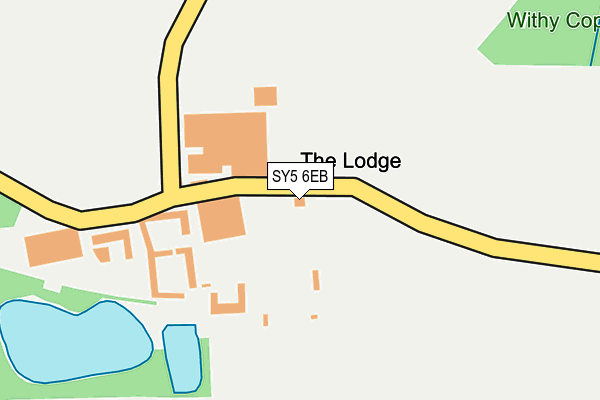 SY5 6EB map - OS OpenMap – Local (Ordnance Survey)