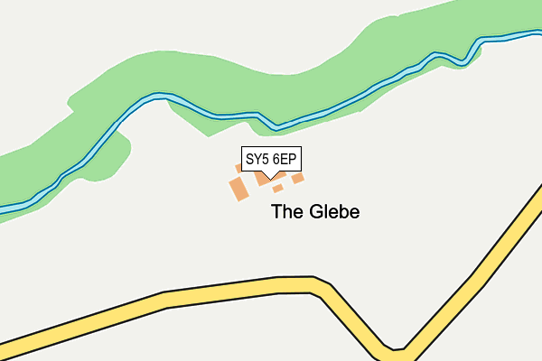 SY5 6EP map - OS OpenMap – Local (Ordnance Survey)